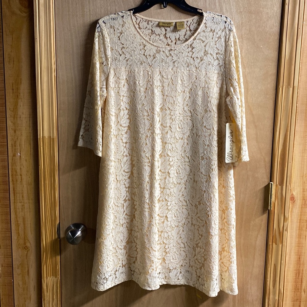 Beautiful lace western wrangler dress